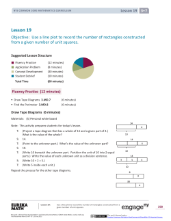 Lesson 19 - EngageNY