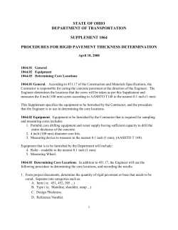 state of ohio department of transportation supplement 1064