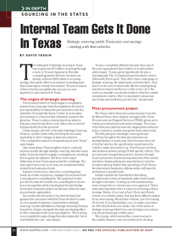 Internal Team Gets It Done In Texas