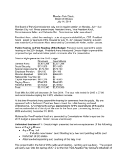 items at Raging Rivers: &bull; Aqua Play Unit o Includes new heater