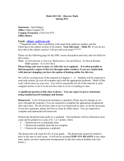 Math 10 &ndash; Discrete Math