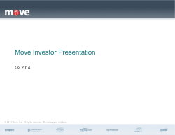 Move Investor Presentation