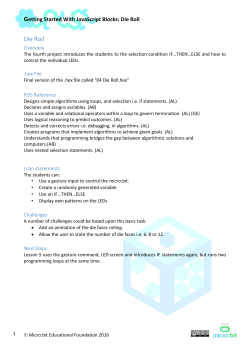 Die Roll - Micro:bit