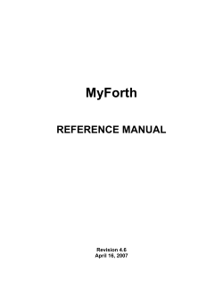 reference manual - Kibler Electronics