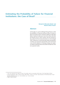 Estimating the Probability of Failure for Financial