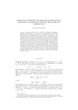 1. Notation