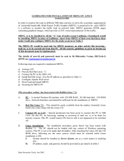 guidelines for installation of mrtg on linux