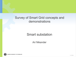 Survey of Smart Grid concepts and demonstrations