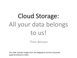 Hadoop - Duke Database Devils