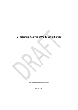 7. Joint Usage of a Simple and Complex Model
