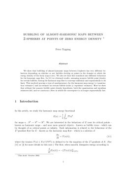 bubbling of almost-harmonic maps between 2