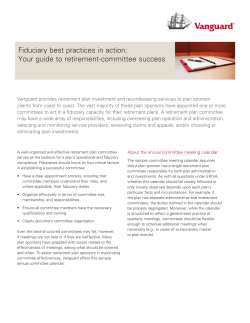 Fiduciary best practices in action: Your guide to