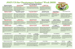 Activity/Event/Workshop Descriptions