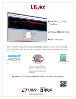 LTspice - Linear Technology