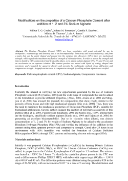 Evaluation of mechanical strength calcium phosphate cement with