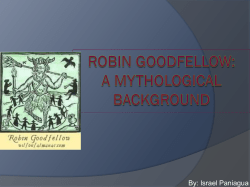 Robin Goodfellow - WMSMSNDFinalProject