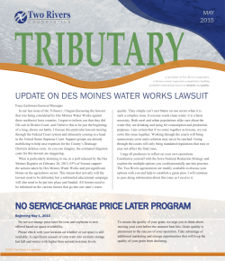 update on des moines water works lawsuit no service