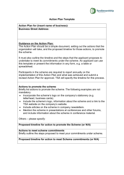 A generic Action Plan template can be downloaded here