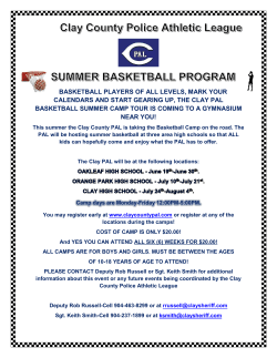 basketball players of all levels, mark your calendars and start