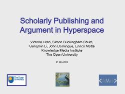 PPT - Projects - The Open University