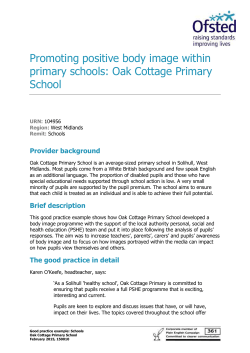 Ofsted publication