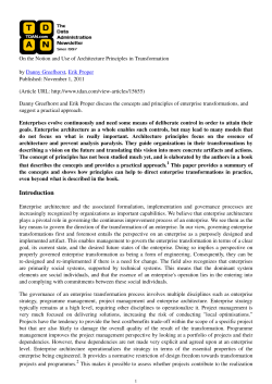 The Data Administration Newsletter \226 TDAN.com