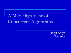 slides - Hagit Attiya