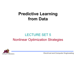 lecture set 5 - Electrical and Computer Engineering