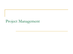 Project Management