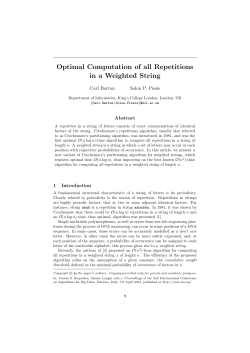 Optimal Computation of all Repetitions in a Weighted String