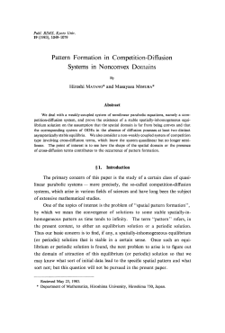 Pattern Formation in Competition-Diffusion Systems in Nonconvex