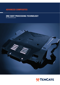 One shot processing thermoplastics for automotive