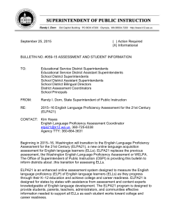 Bulletin 059-15 - Office of Superintendent of Public Instruction