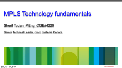 23-MPLS-SToulan-03Ap.. - Systems and Computer Engineering