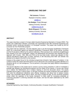 Unveiling the Gap - VBN