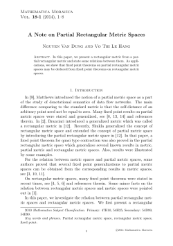 A Note on Partial Rectangular Metric Spaces