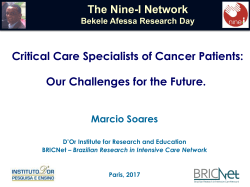 High-Quality Critical Care for Patients with Cancer