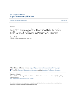Targeted Training of the Decision Rule Benefits Rule