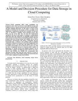 A Model and Decision Procedure for Data