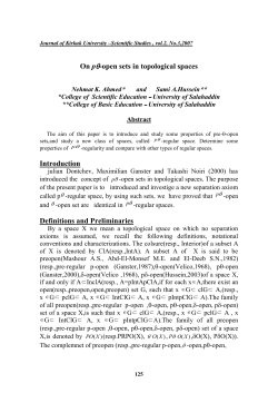 On p  -open sets in topological spaces