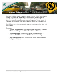 Estimate - National Safety Council