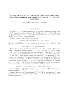 ARNOLD DIFFUSION IN ARBITRARY DEGREES OF FREEDOM