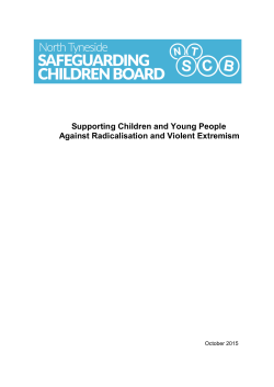 Supporting Children and Young People Against Radicalisation and