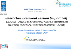 Energy and Climate Finance