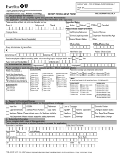 Please use blue or black ink, print one character per box Subscriber