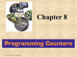 Counters Chapter 8