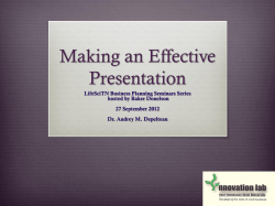 financial projections