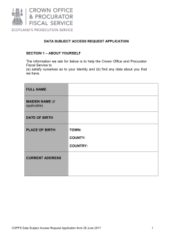 Declaration &ndash; To be signed by the applicant