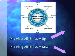 Model Driven Architecture