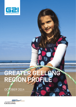 greater geelong region profile